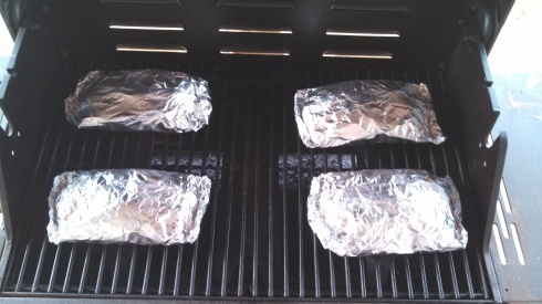 Packets on the grill